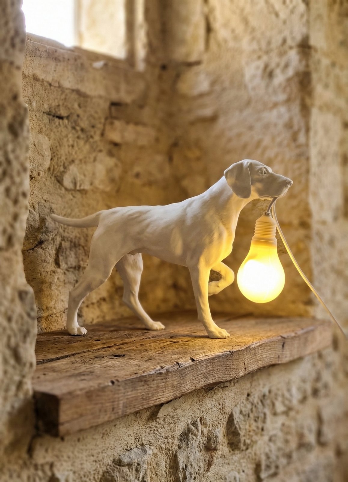 Lampada a forma di cane stampata in 3D - VERSIONE LARGE - immagine 4