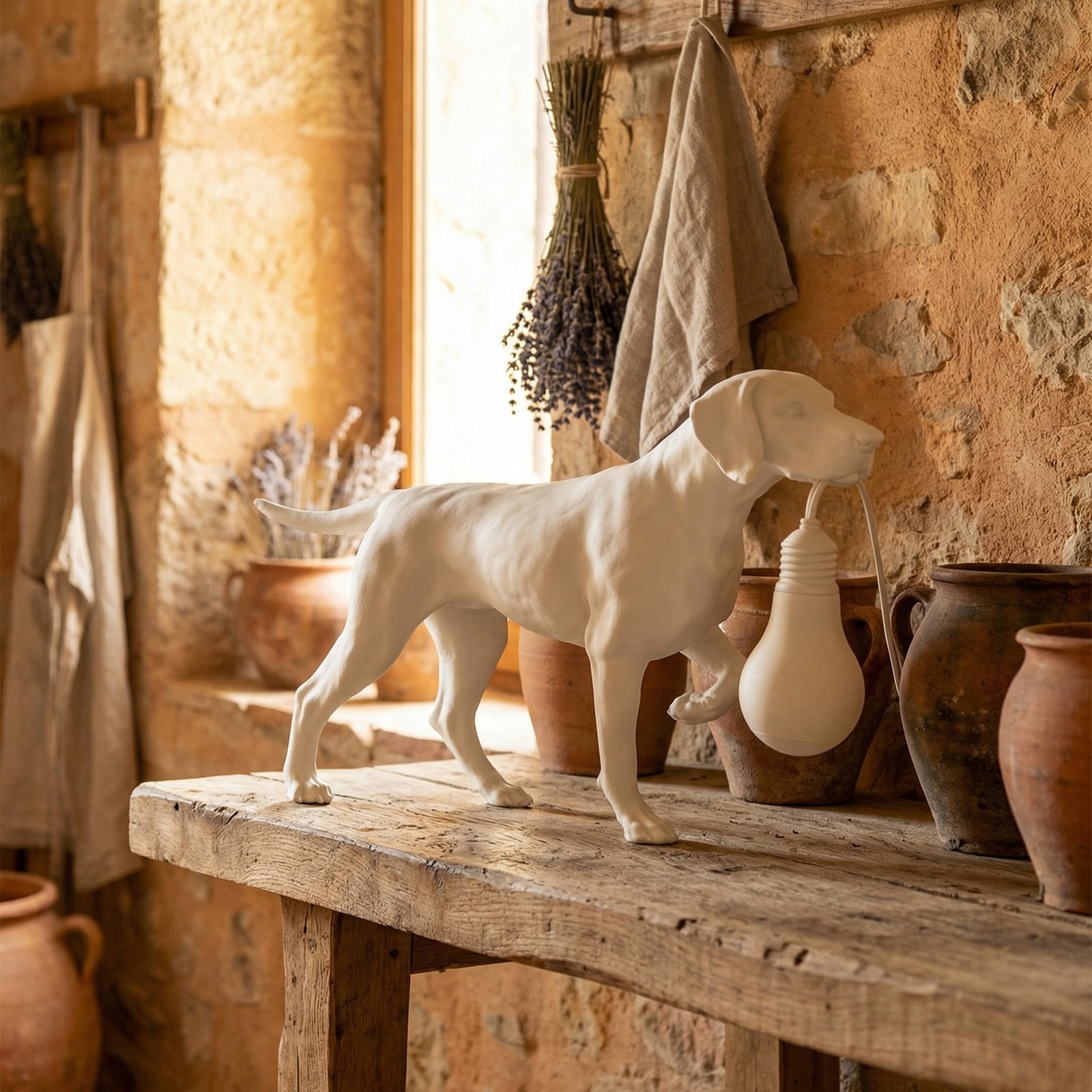 Lampada a forma di cane stampata in 3D - VERSIONE LARGE - immagine 10