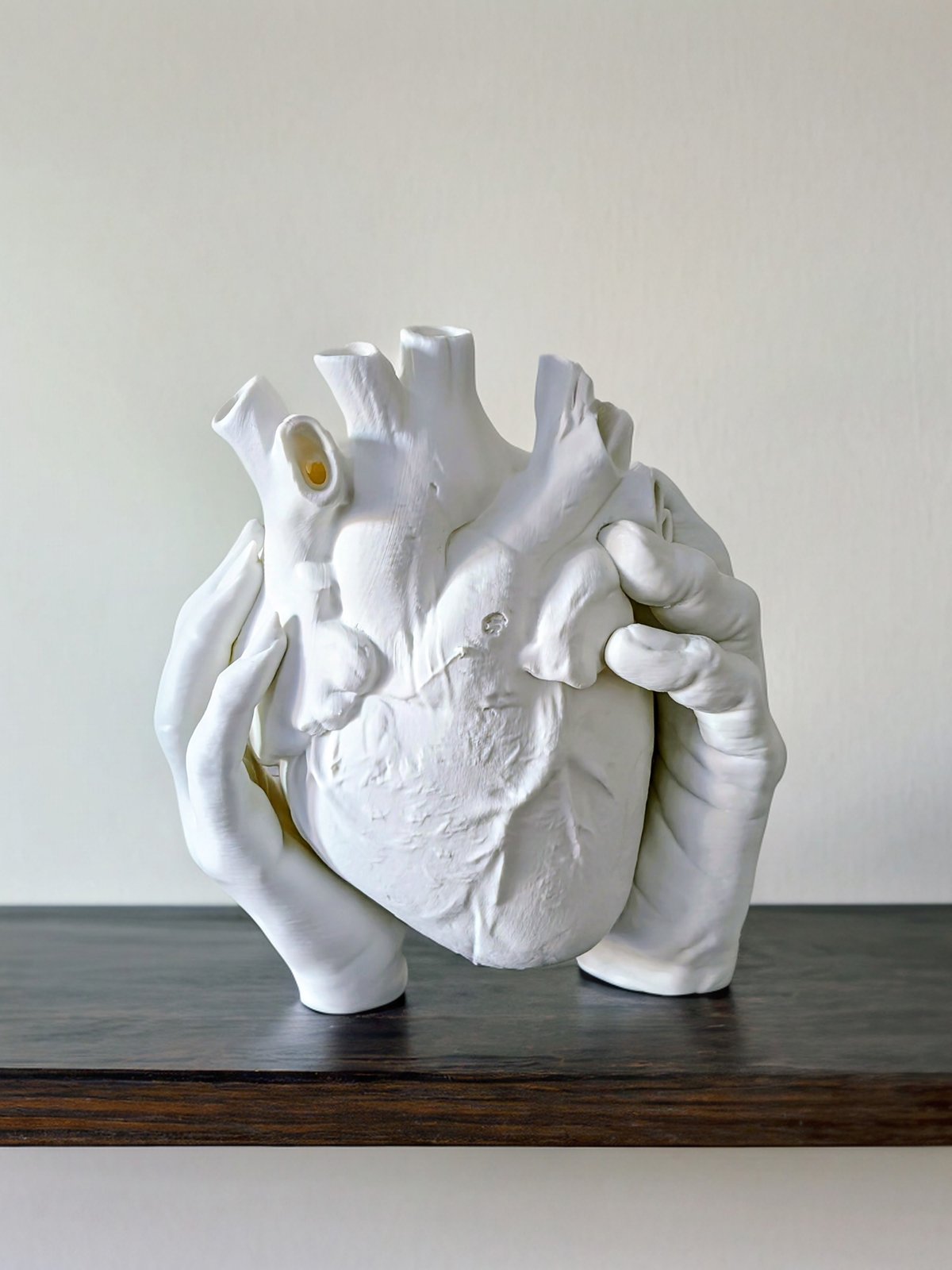 Lampada da comodino design cuore anatomico - lampada regalo originale per laurea dottore, san Valentino e anniversari - immagine 6