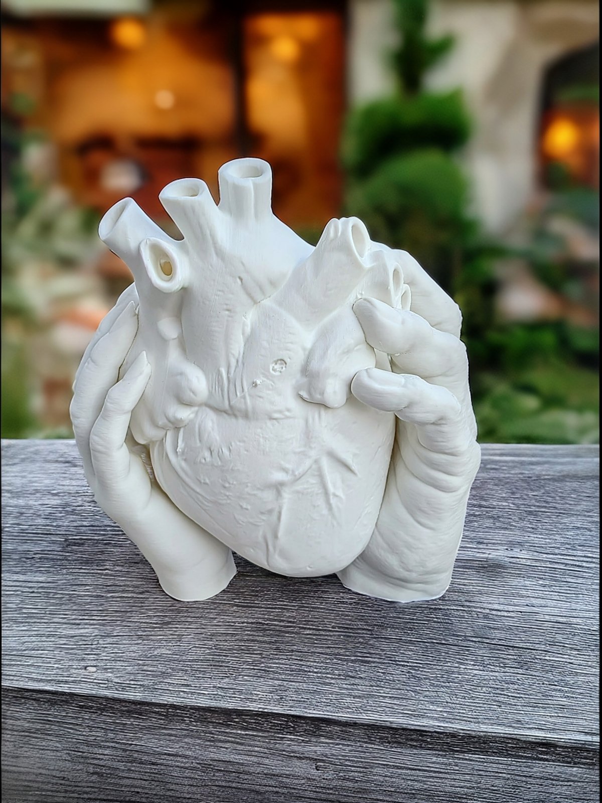 Lampada da comodino design cuore anatomico - lampada regalo originale per laurea dottore, san Valentino e anniversari - immagine 10