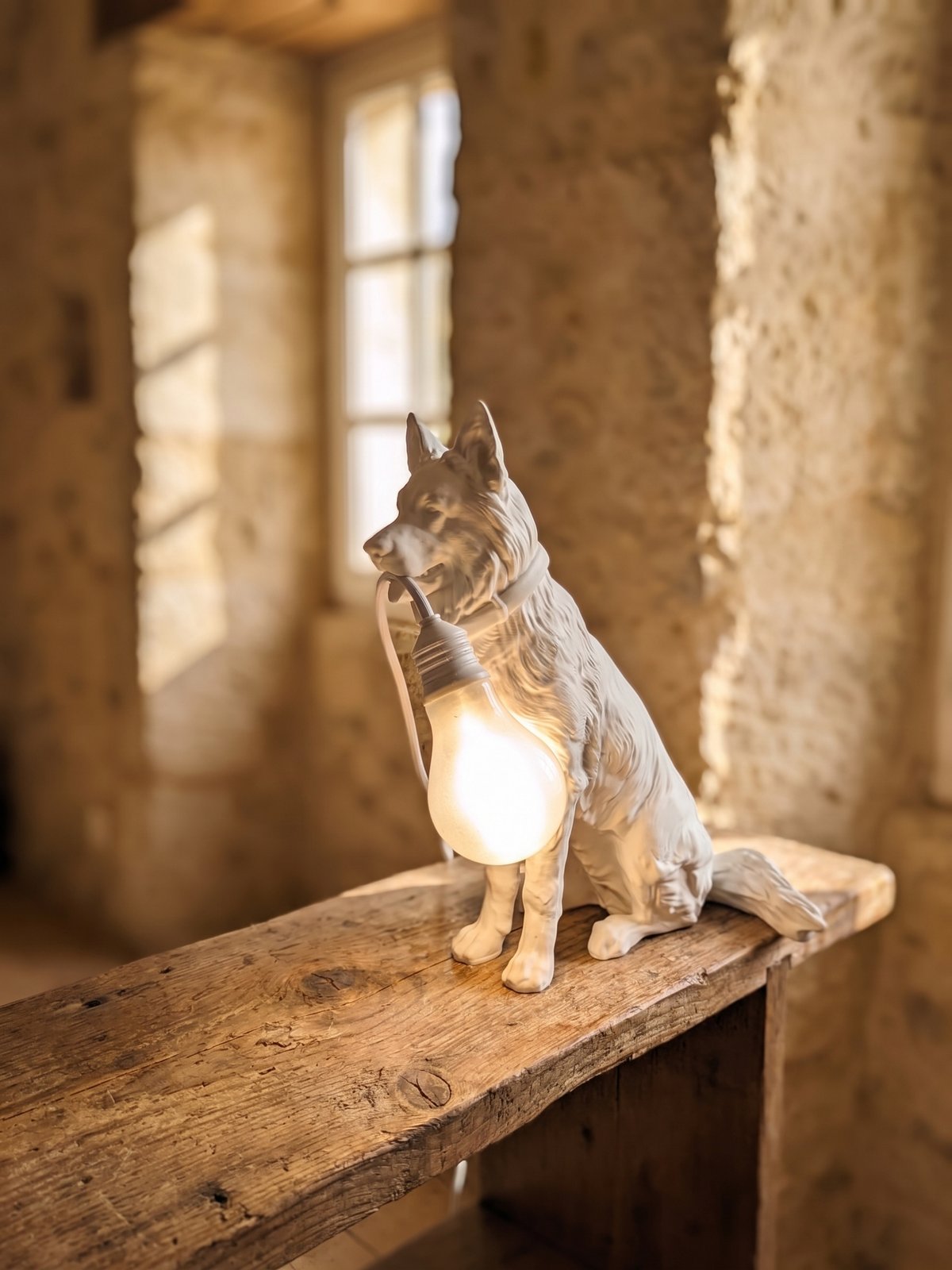 Lampada pastore tedesco Chanel - immagine 5
