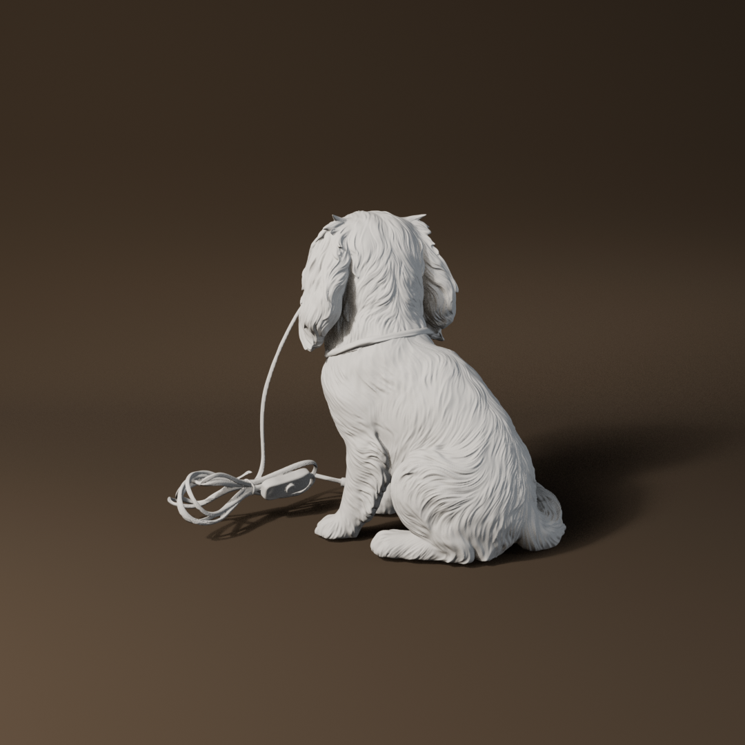 Lampada Alice – Cavalier King 32 cm | Statua 3D LED USB - immagine 3